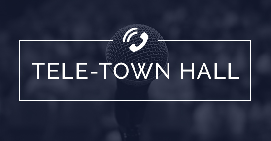 Tele-town hall signup
