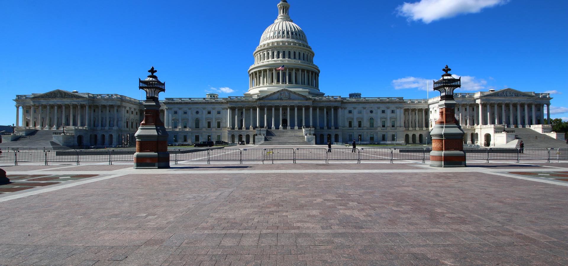 Front of the Capitol building