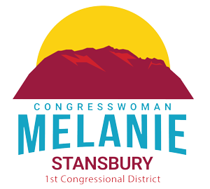 Rep. Melanie Stansbury (logo)
