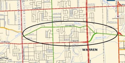 Road map Warren