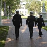 Naval Academy students in Annapolis