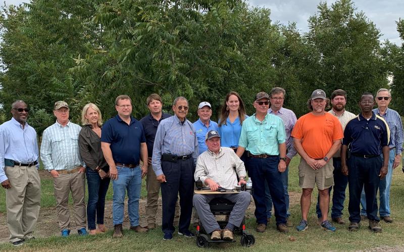 Congressman Bishop visits Schermer Pecan Farms in Camilla, Georgia