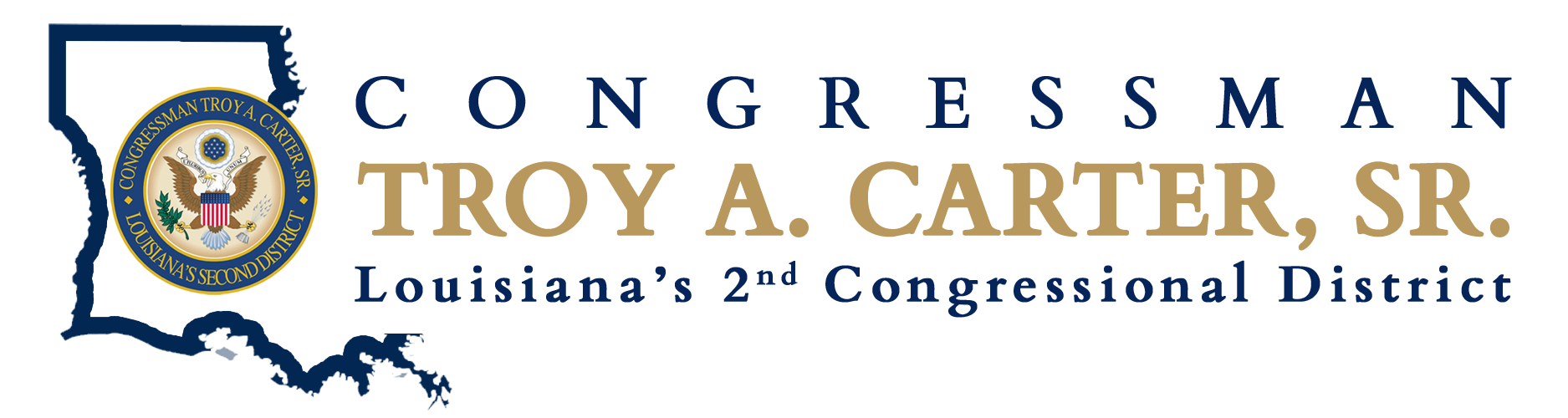 Representative Troy Carter logo