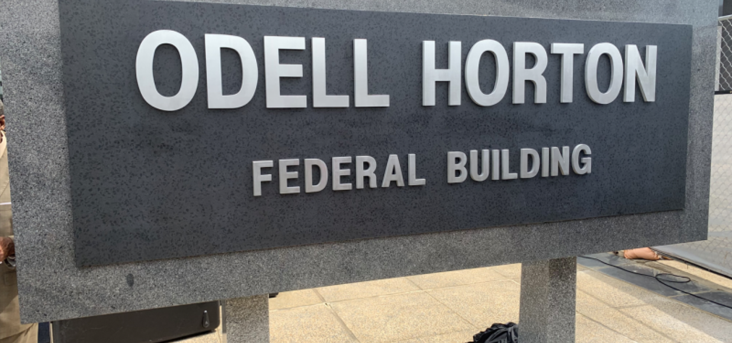 Odell Horton Federal Building sign
