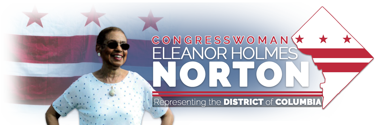 Representative Eleanor Holmes Norton logo