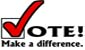 [Image - Vote! Make a difference]