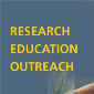 Button: research, Outreach & Education