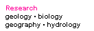 Search geology, biology, geography, and hydrology