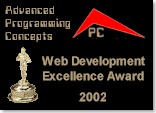APC Web Development Excellence Award