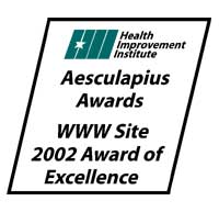 2002 Aesculapius Award of Excellence