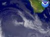 Southern Atlantic Ocean regional imagery, 2004.10.14 at 1230Z. Centerpoint Latitude: 44:04:47S Longitude: 1:28:34E.
