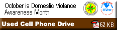 Domestic Violence Awareness Month - Used Cell Phone Drive