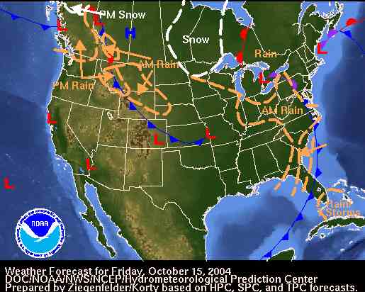 National Weather Outlook