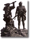 Photo of statue of Lewis and Clark.