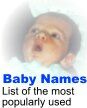 baby photo links to baby names page