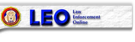 Graphic banner for LEO Law Enforcement Online