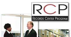 Records Center Program Photo Montage- RCP logo