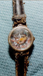 Photograph of front of watch