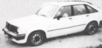 Photograph 1985 Pontiac T1000, New Jersey license plates