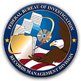 Federal Bureau of Investigation Records Management Division Seal Graphic