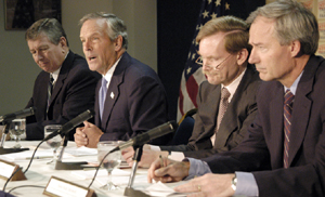 secretary Evans and Bush Administration Cabinet Members