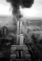 Picture of the Khobar Towers burning