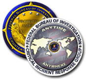 Graphic of the Critical Incident Response Group seal and Counterterrorism Seal