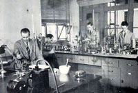 This is a photograph of the Laboratory in the Justice Department Building