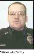 Photograph of Officer Chris McCarthy