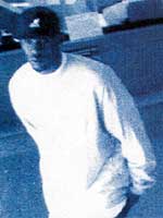 Photograph of unknown suspect taken in 2003