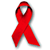icon of a red ribbon