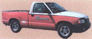 Photograph of truck that law enforcement official believe may have been used in disappearance