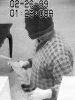 Photograph of unknown suspect