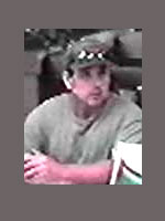 Photograph of unknown bank robbery suspect