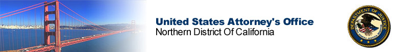 U.S. Attorney's Office, Nothern District of CA