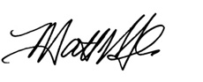Matt Jacobs Signature