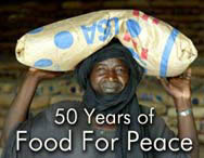 50 Years of Food For Peace - Click for special coverage
