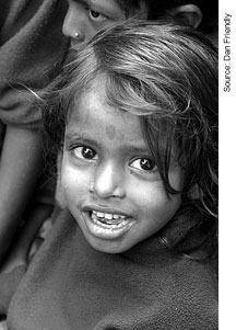 Photo of a young Nepalese girl. Source: Dan Friendly