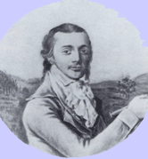 F.R. Hassler as a young man in the 1790's